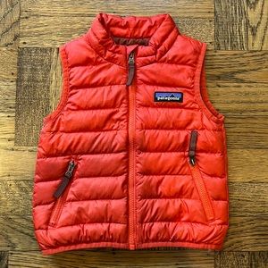 Patagonia Baby Down Sweater Vest 6-12 months